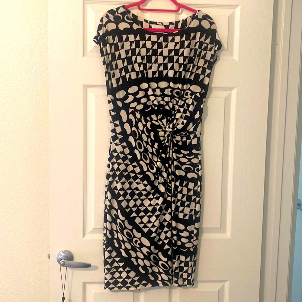 Donna Morgan Black and white dress